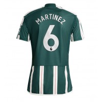 Manchester United Lisandro Martinez #6 Vonkajší futbalový dres 2023-24 Krátky Rukáv